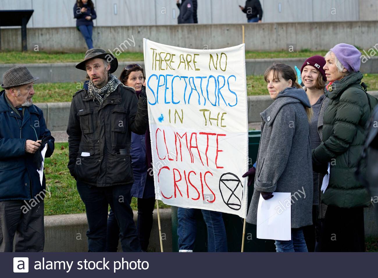 Edinburgh, Scotland, UK. 29th Nov, 2019. A youth led Climate Strike Rally outside the Scottish parliament involving Edinburgh Students, demanding greater action on climate breakdown. Credit: Craig Brown/Alamy Live News Stock Photo
