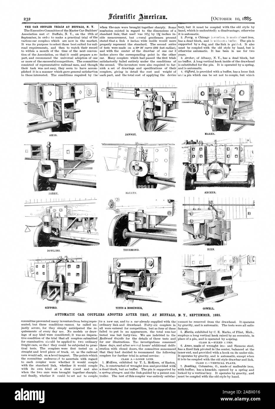 Janney couplers hires stock photography and images Alamy