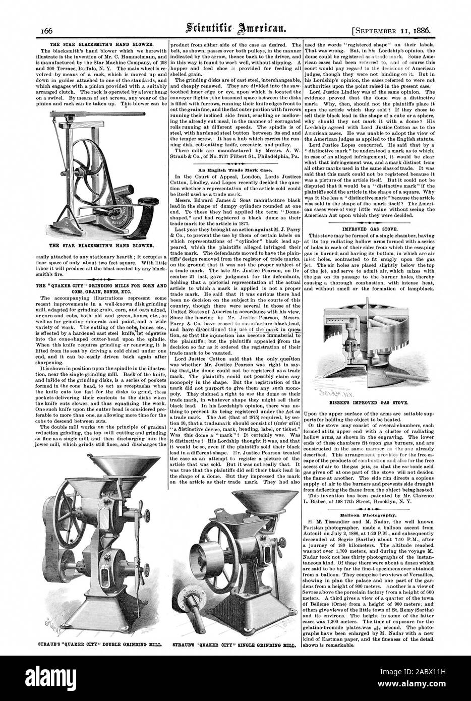 Straubs Scientific Grain Mill High Resolution Stock Photography and