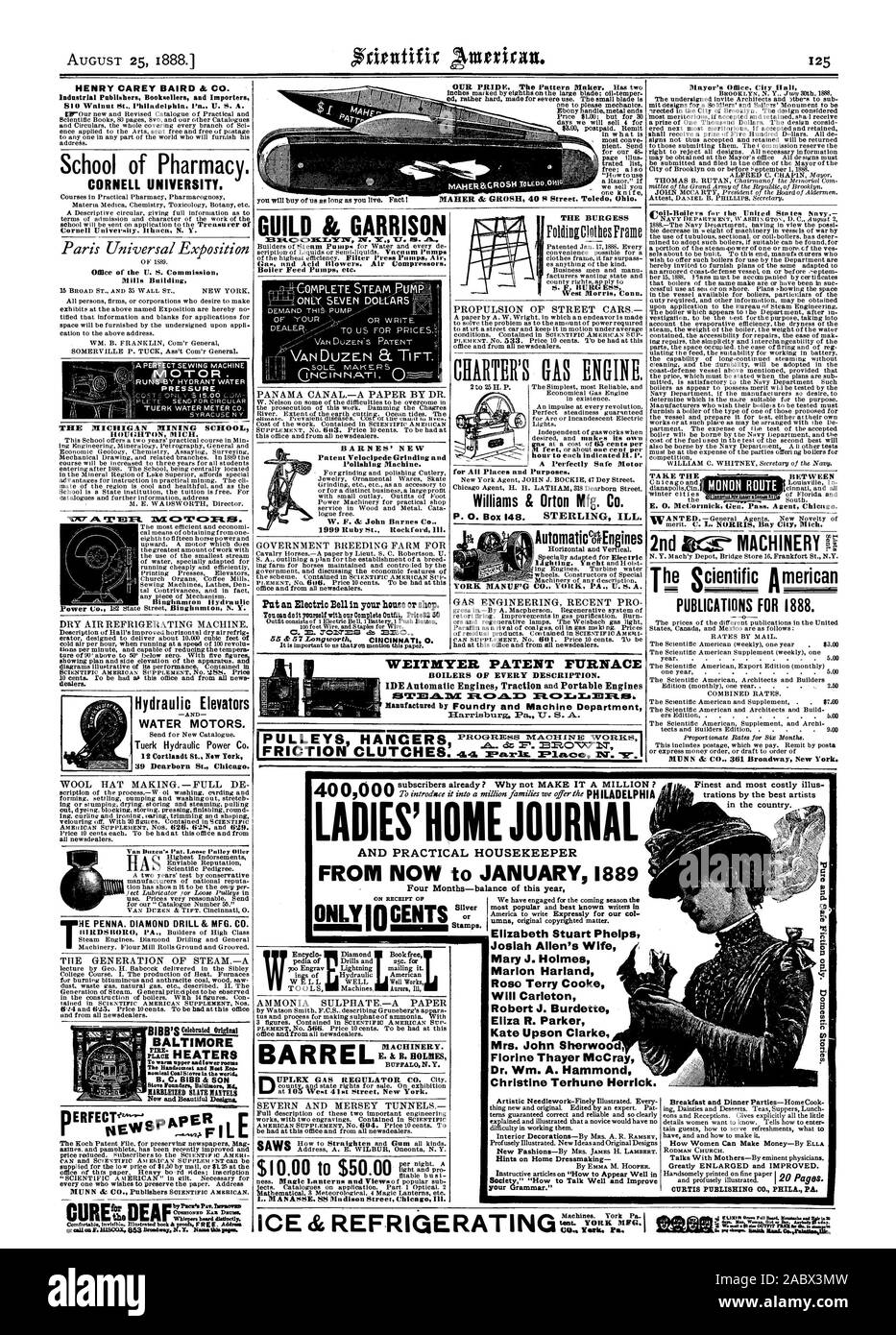 Hmall1ma co erataltleseelilas ladies home journal Black and White 