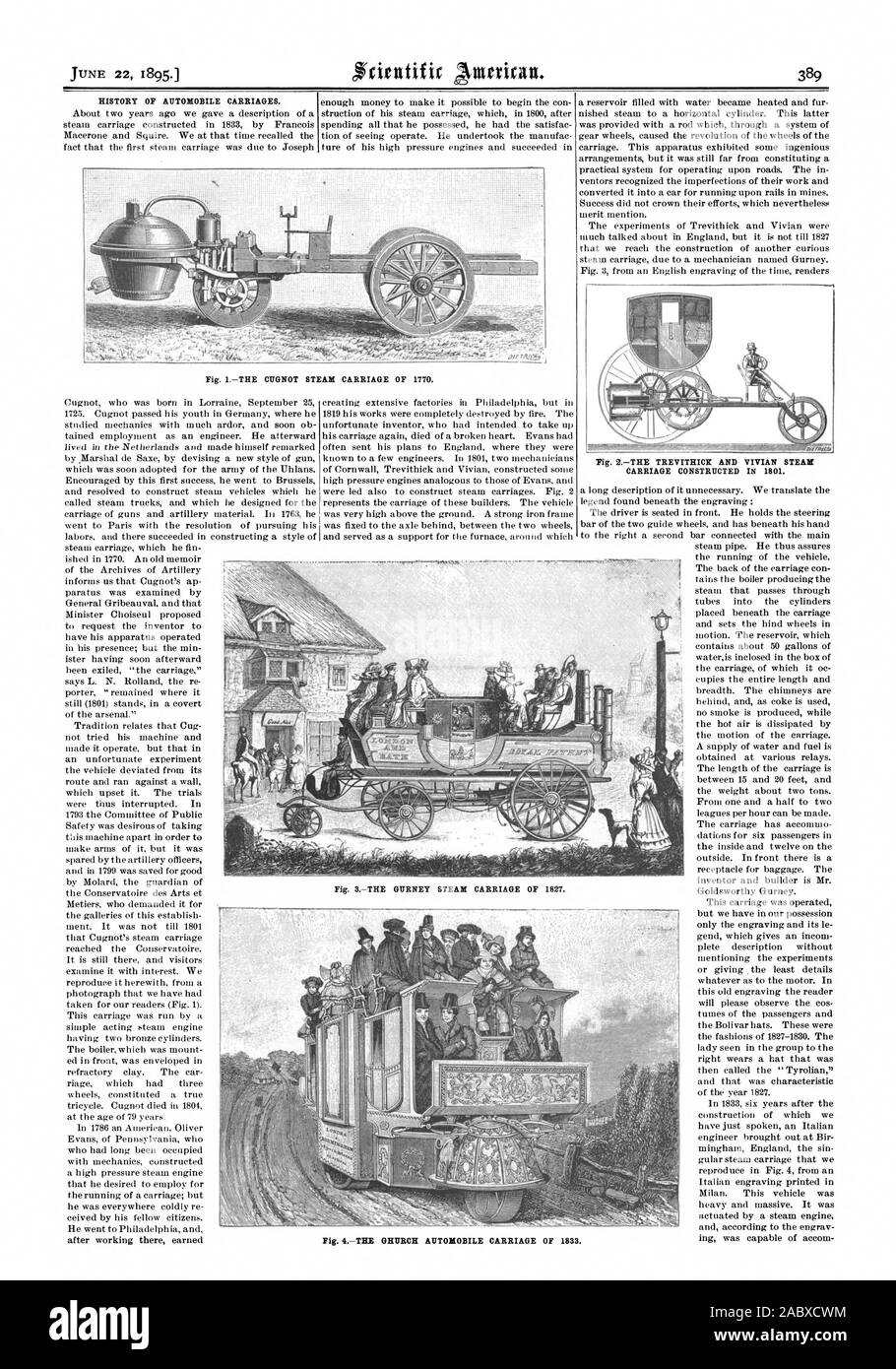 Vivian steam carriage constructed Cut Out Stock Images & Pictures Alamy