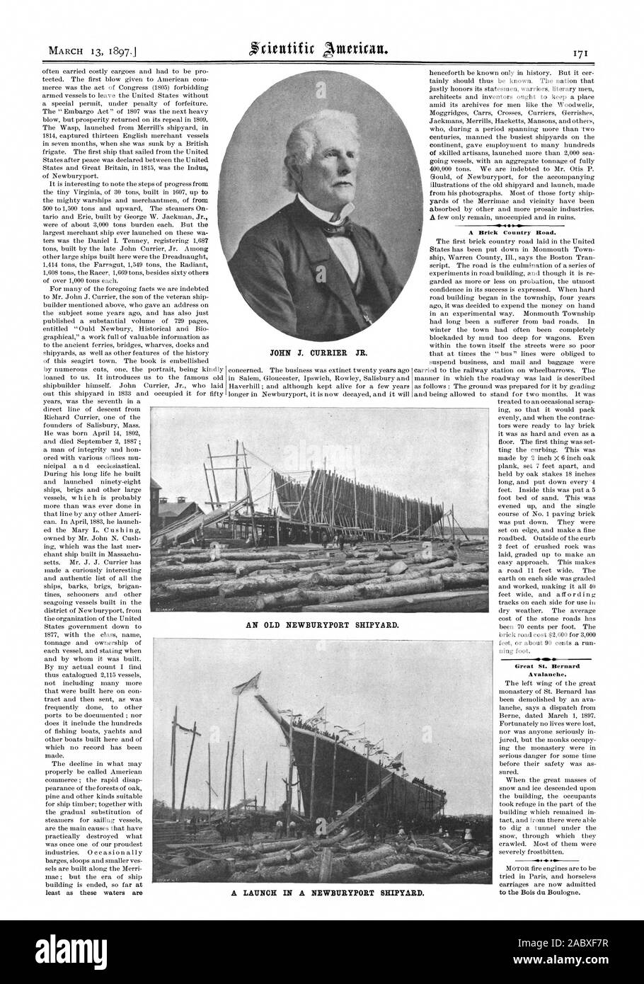 Old newburyport shipyard Cut Out Stock Images & Pictures Alamy