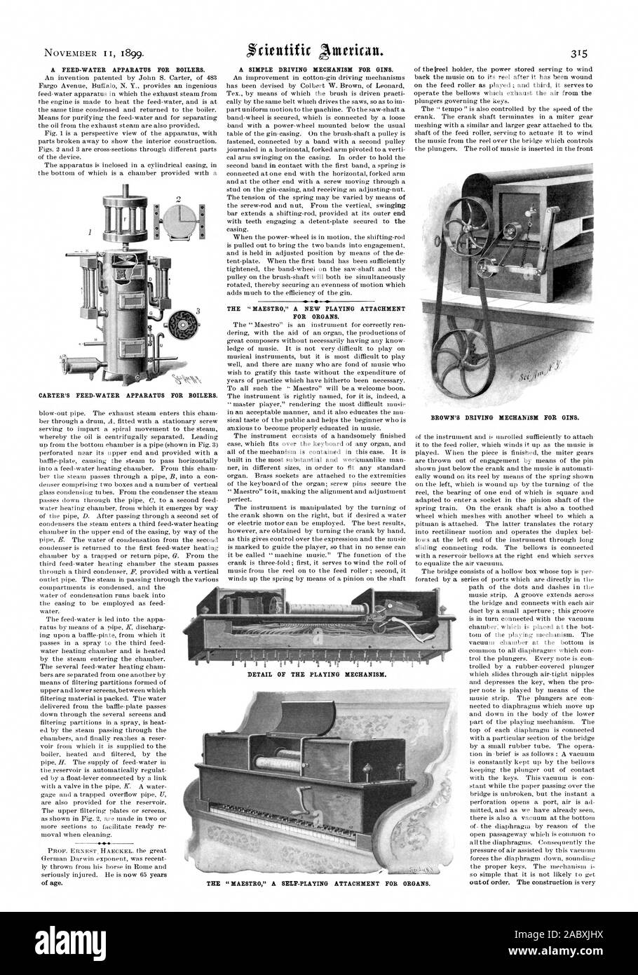 Simple driving mechanism for gins hires stock photography and images