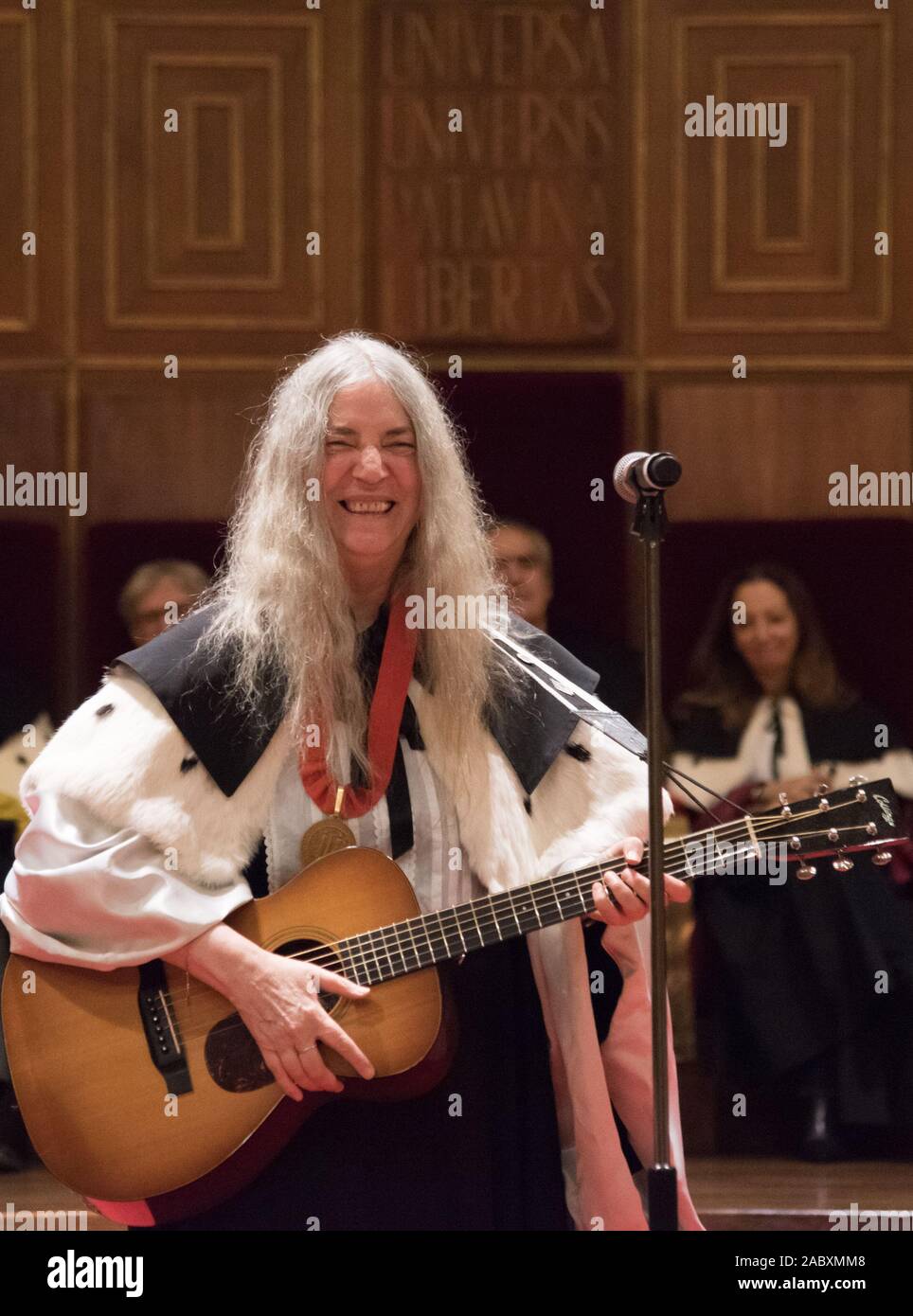 Padua, Italy. 28th Nov, 2019. Padua Honorary Degree for Patti Smith