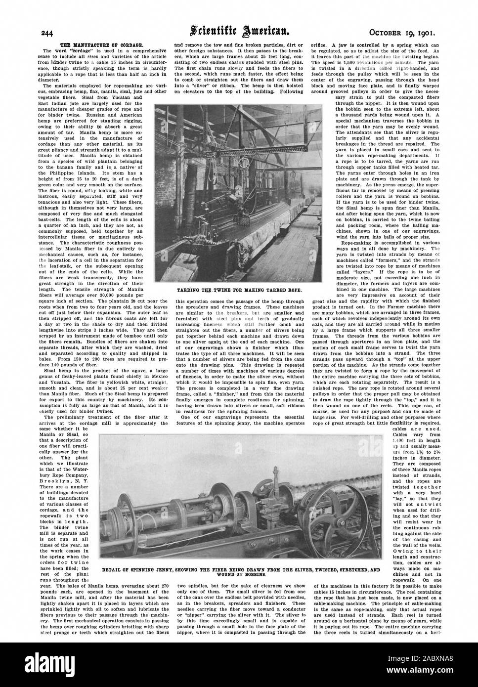 Spinning jenny Black and White Stock Photos & Images Alamy