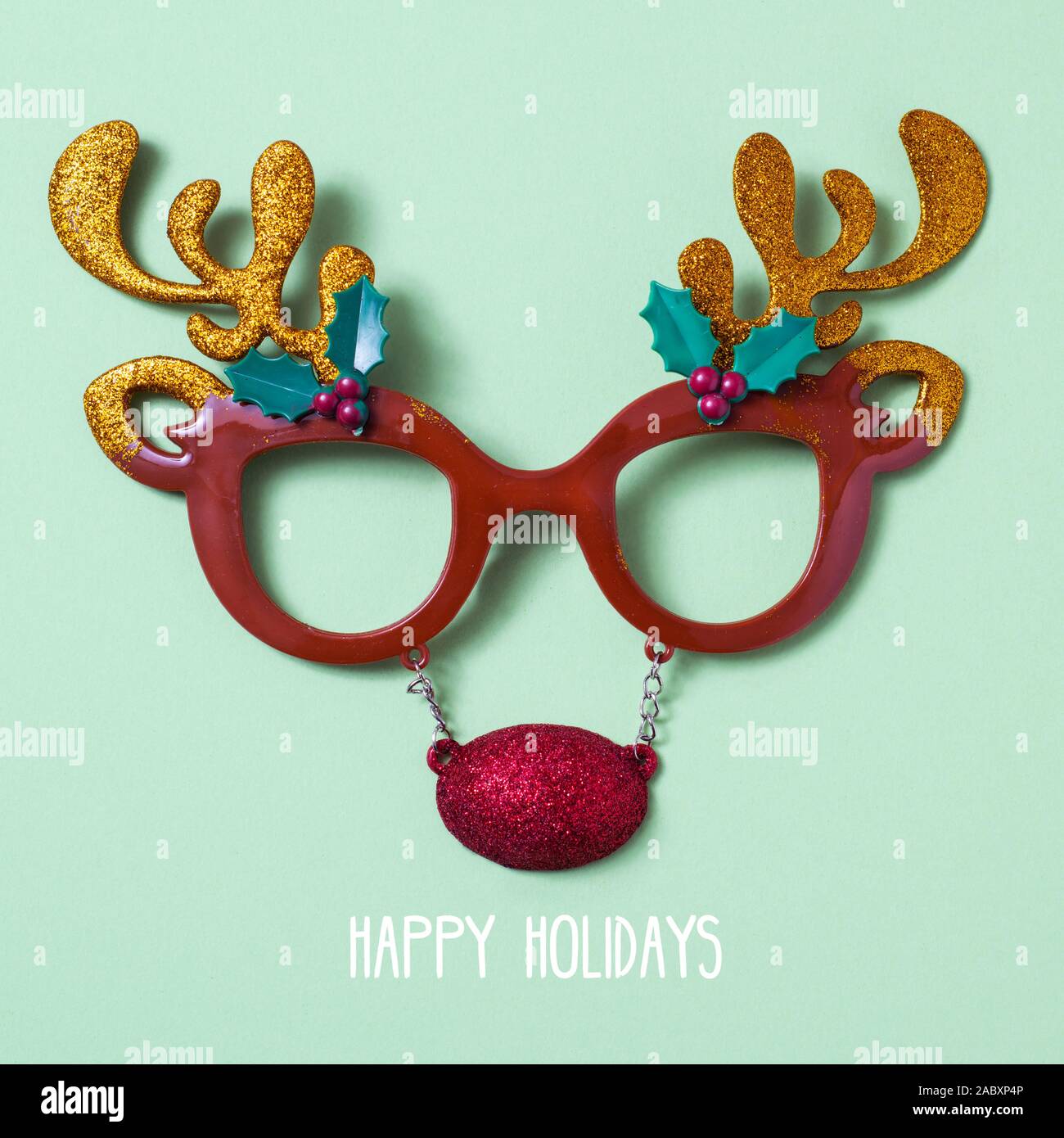 Reindeer eye glasses hotsell