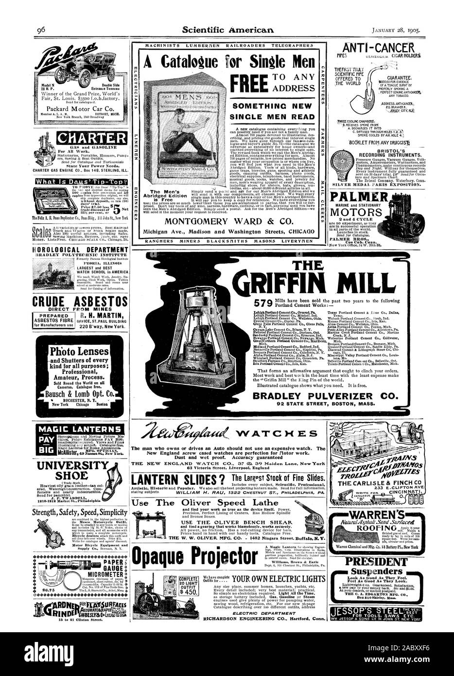 O. Model N Double Side 28 IL P. Entrance Tonneau RINDEPArsgraia