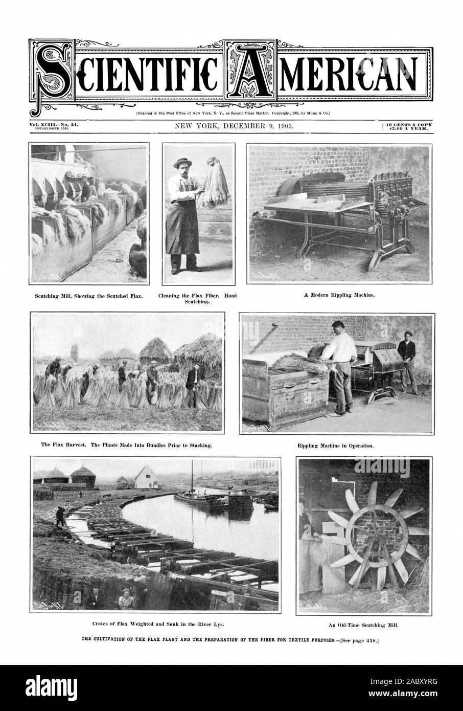 scientific american, 1905-12-09 Stock Photo