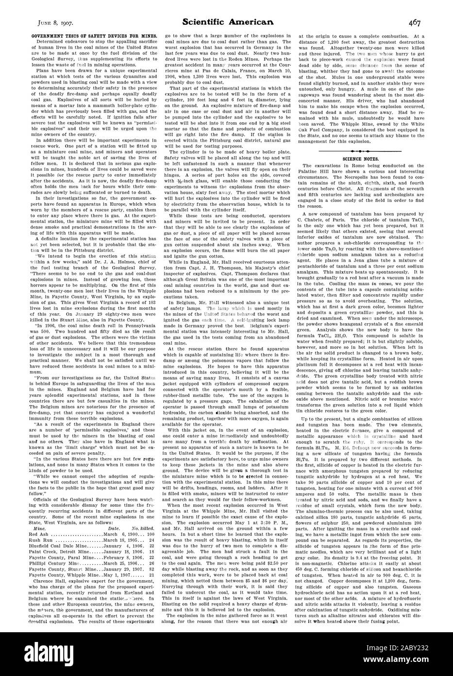 Safety devices for mines Cut Out Stock Images & Pictures Alamy