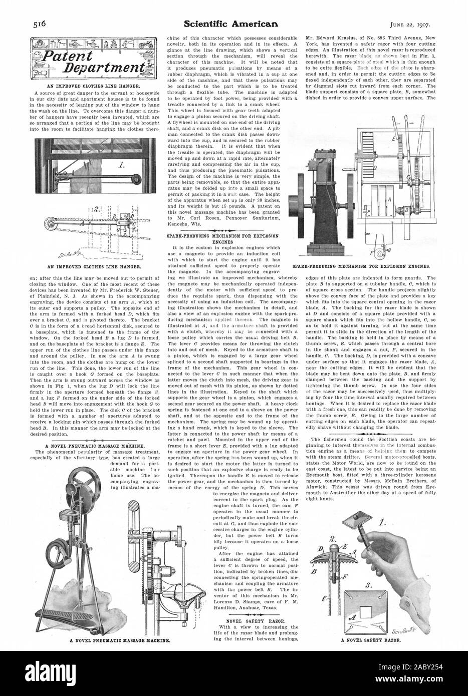 Novel pneumatic massage machine hires stock photography and images Alamy