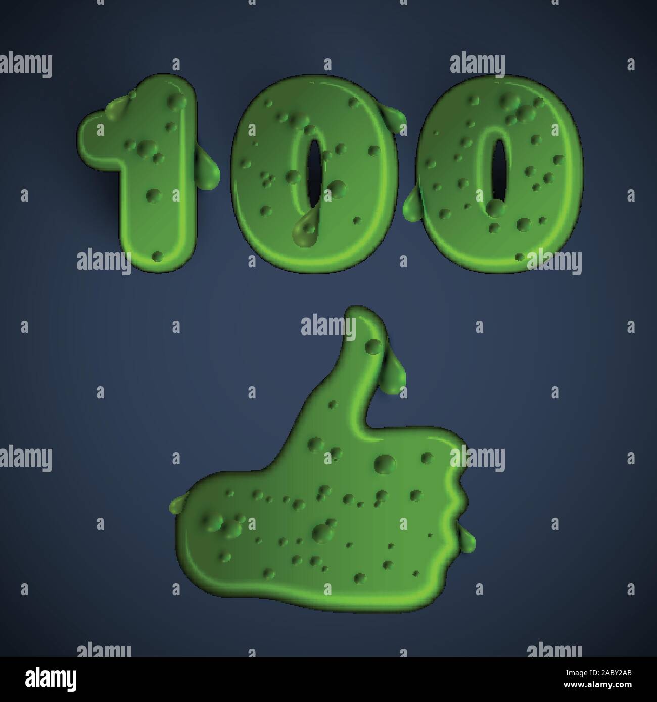 Slime button hi-res stock photography and images - Alamy