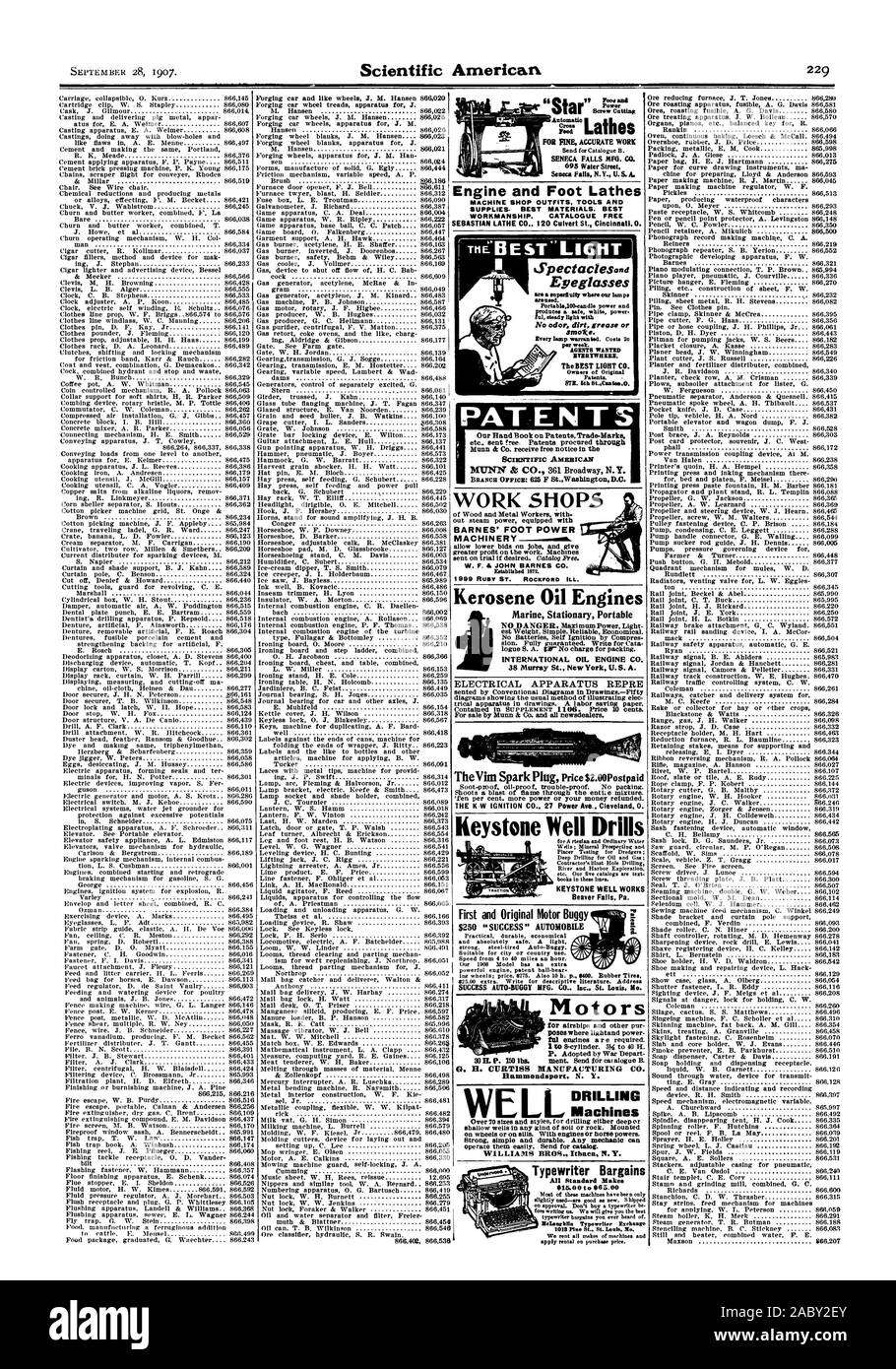 Uifid for fine accurate work seneca falls n y Black and White 