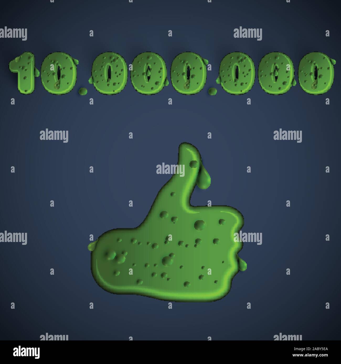 Slime button hi-res stock photography and images - Alamy
