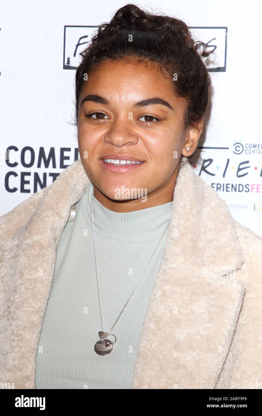 LONDON, UNITED KINGDOM - NOVEMBER 28 2019: Jessica Carter attends the