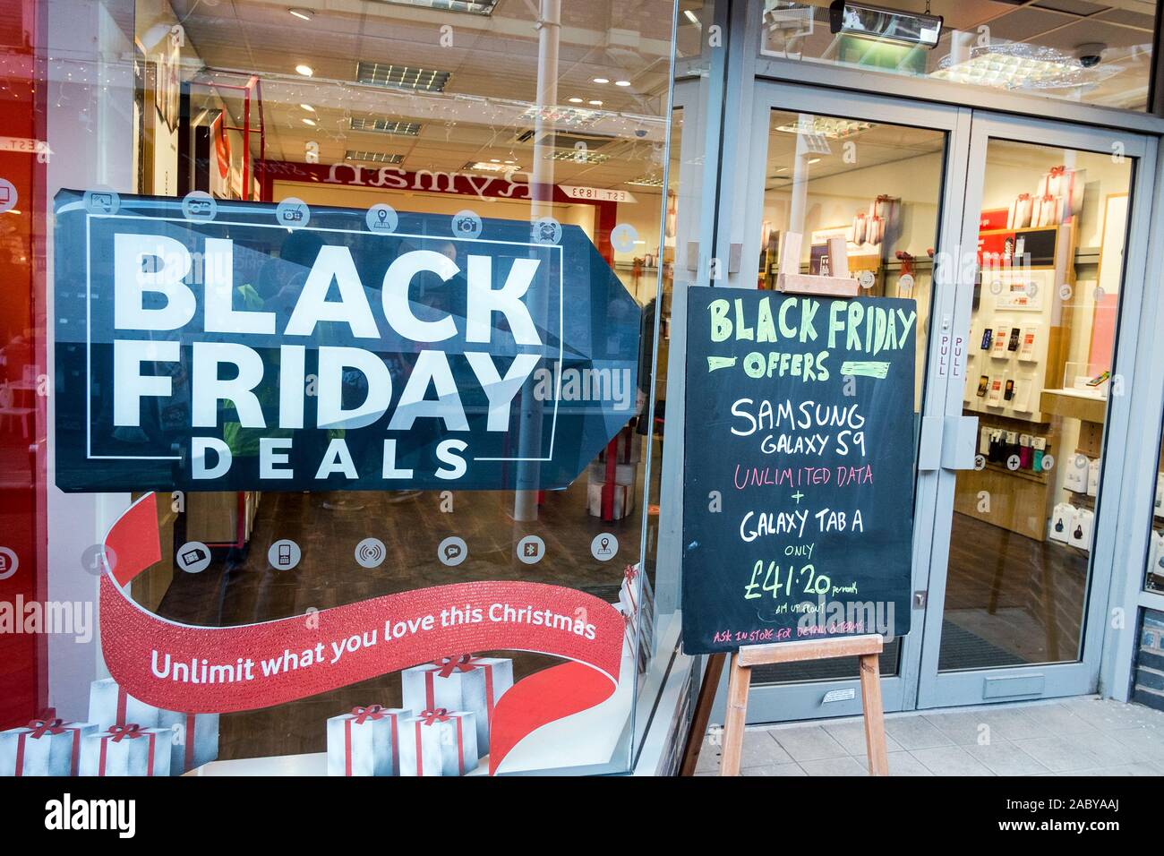 Chorley Lancashire Uk 29th September 2019 A Very Quiet Start To The Black Friday Pre Christmas