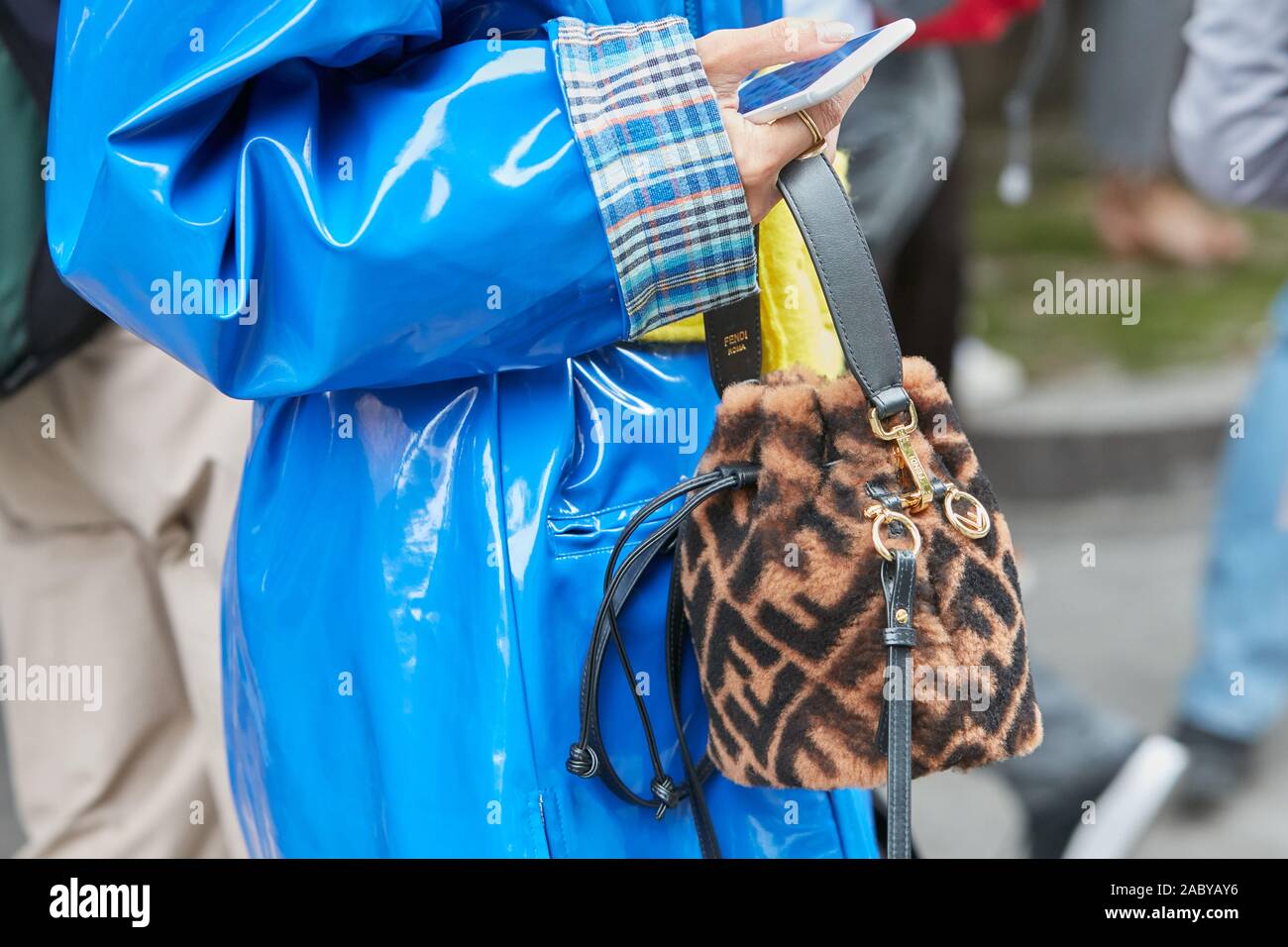 armani plastic bag