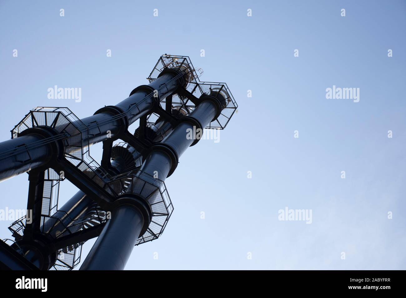 Tower in Fundidora Park in Monterrey, Mexico Stock Photo