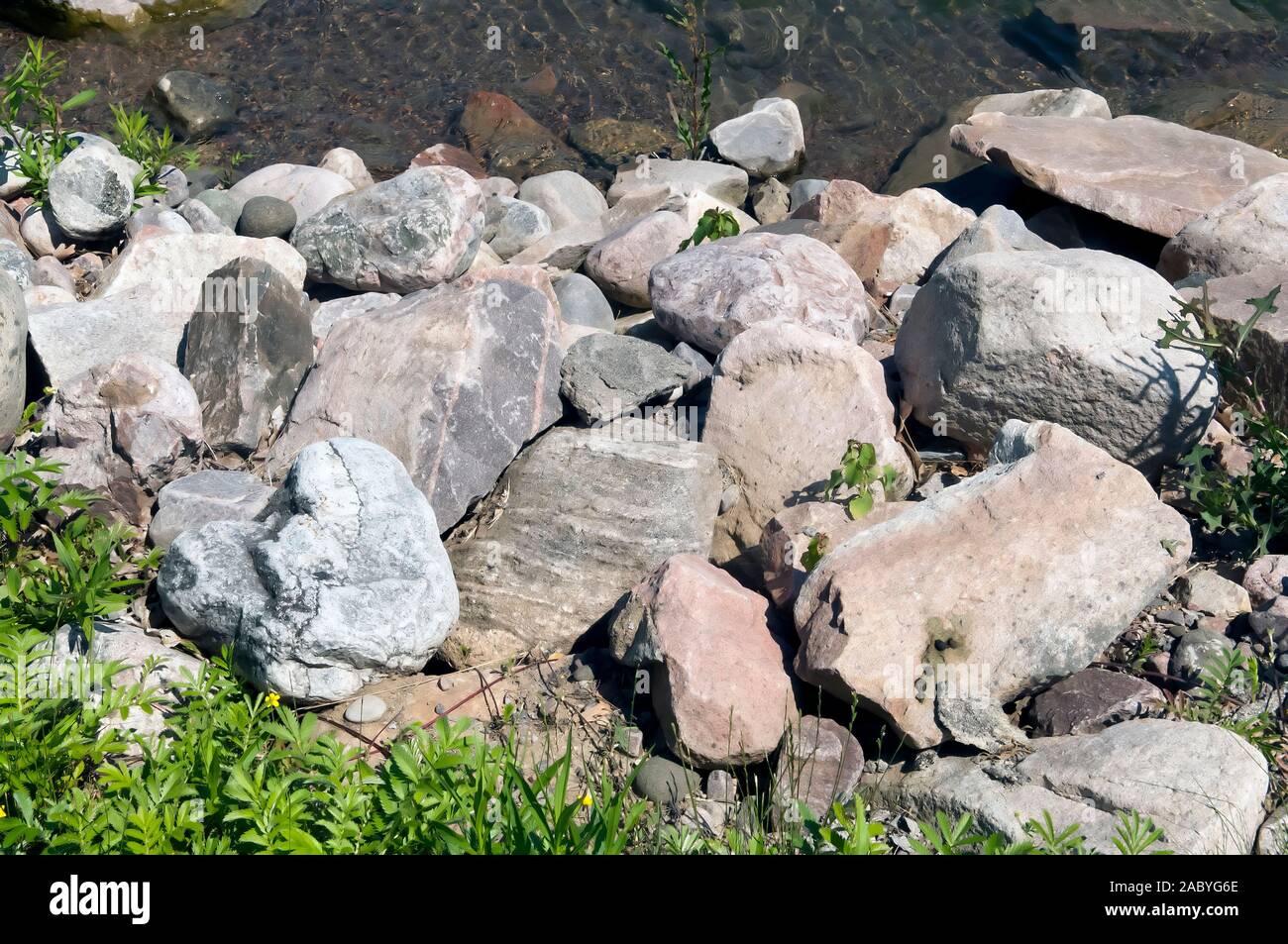 Riprap wall hi-res stock photography and images - Alamy