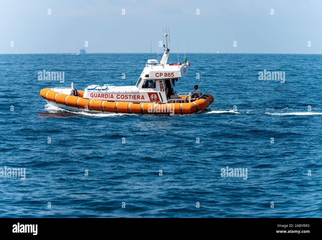 Mediterranean sea patrol boat hi-res stock photography and images - Alamy