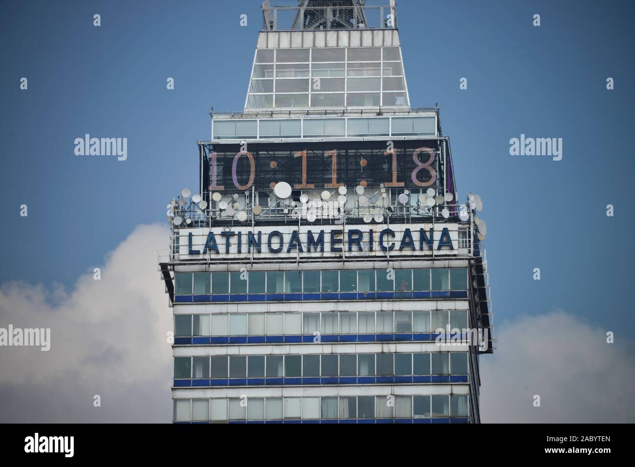 Torre Latinoamericana, Mexiko Stadt, Mexiko Stock Photo