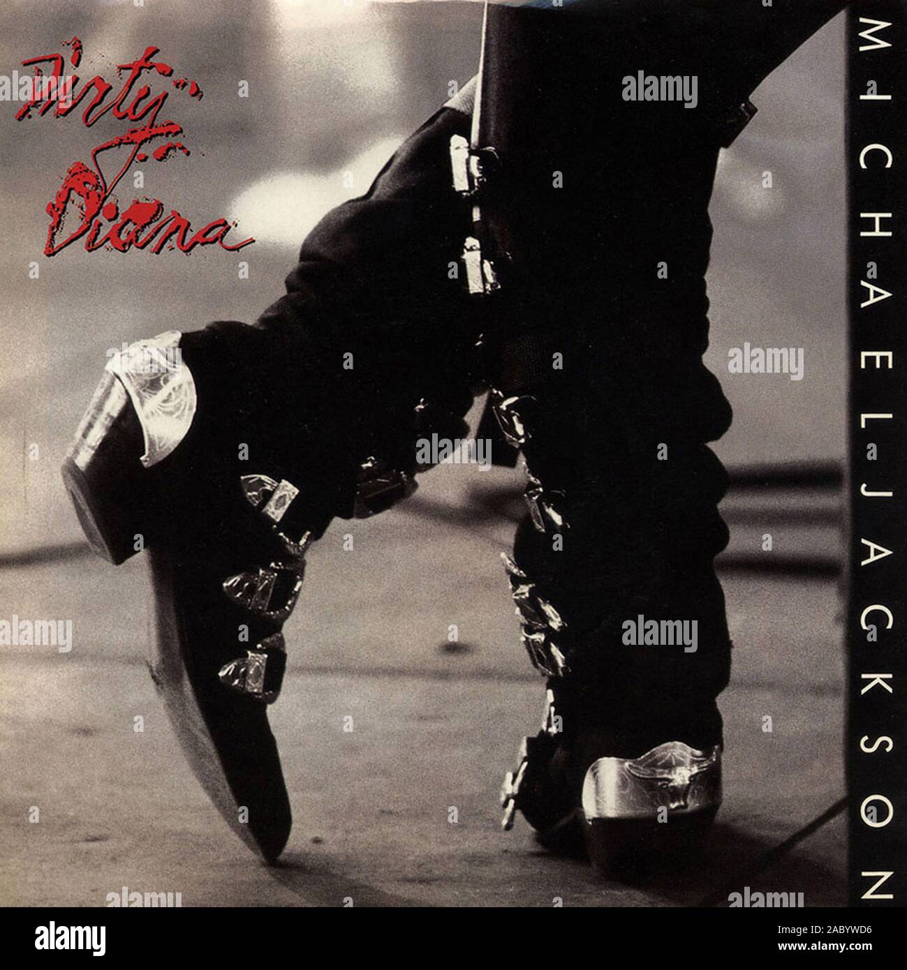 Michael Jackson - Dirty Diana - Vintage vinyl album cover Stock Photo -  Alamy