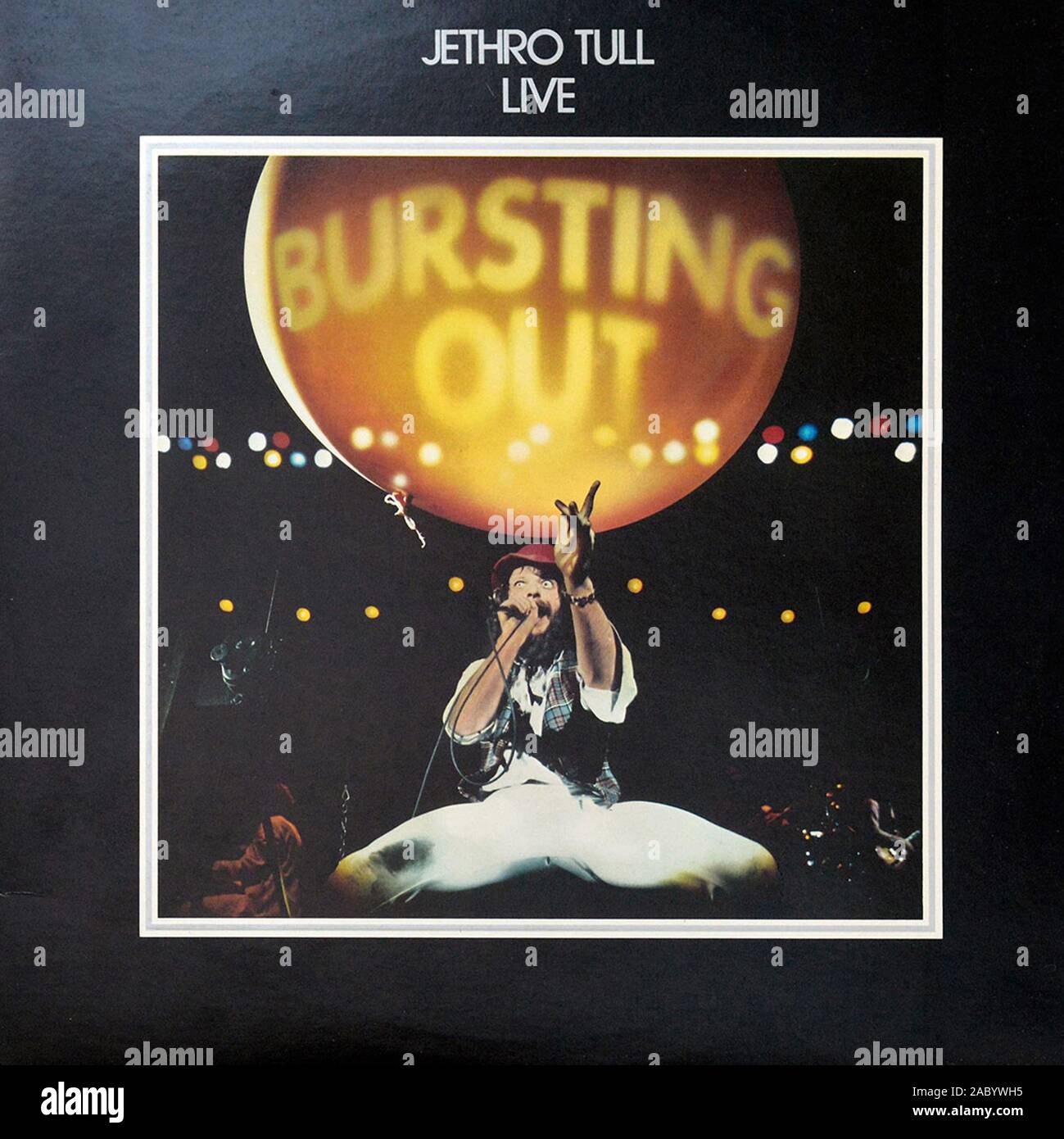 JETHRO TULL Live - Bursting Out - Vintage vinyl album cover Stock Photo -  Alamy