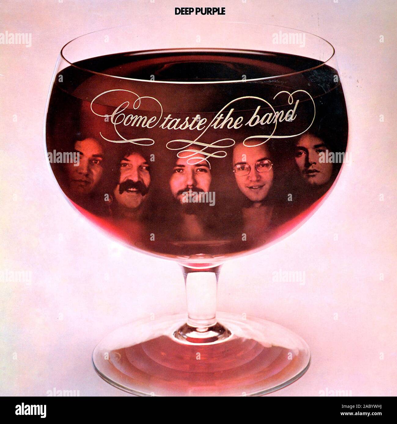 DEEP PURPLE Come Taste The Band - Vintage vinyl album cover Stock Photo