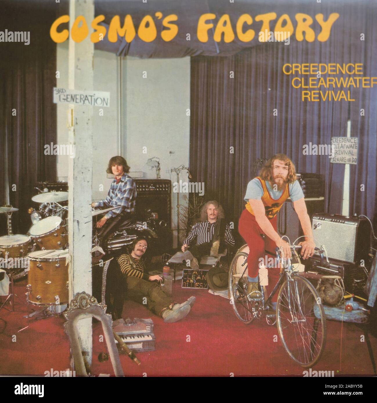 CCR Creedence Clearwater Revival  - Vintage vinyl album cover Stock Photo