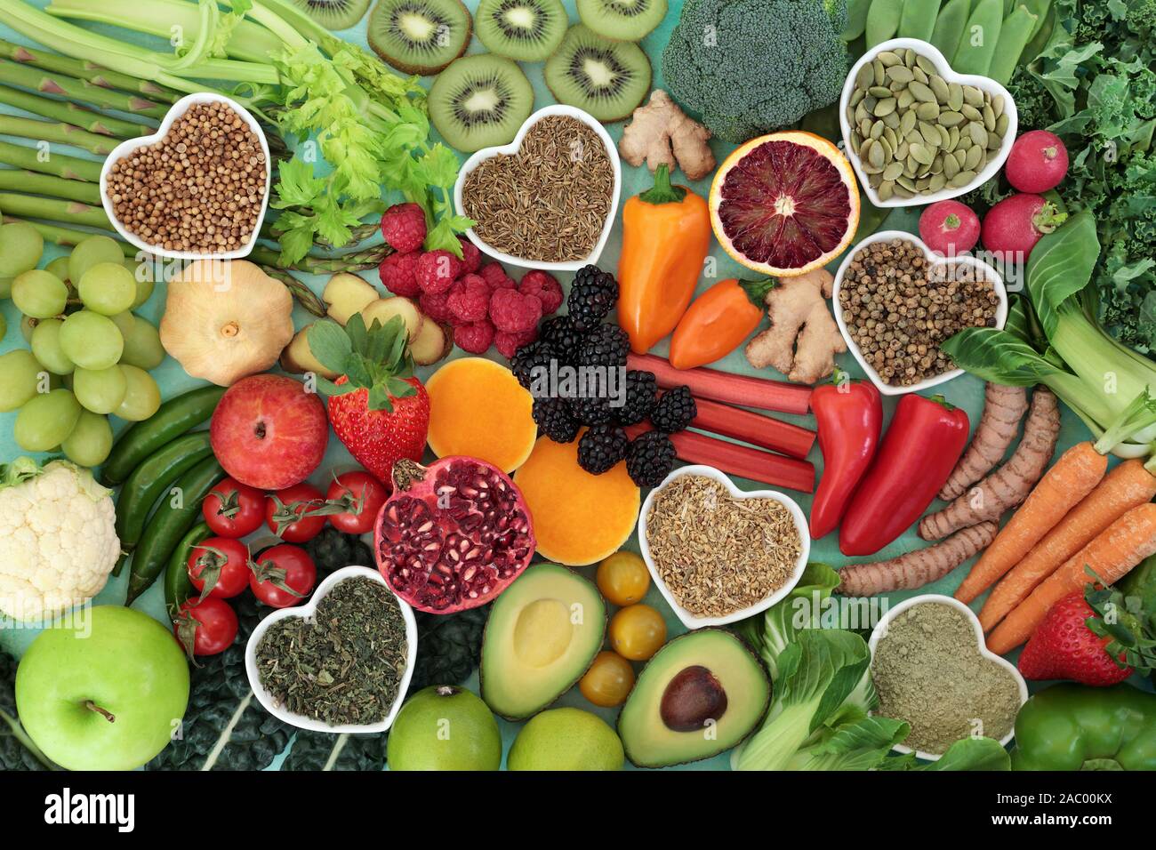 Health food for a healthy heart & cardiovascular system with fruit