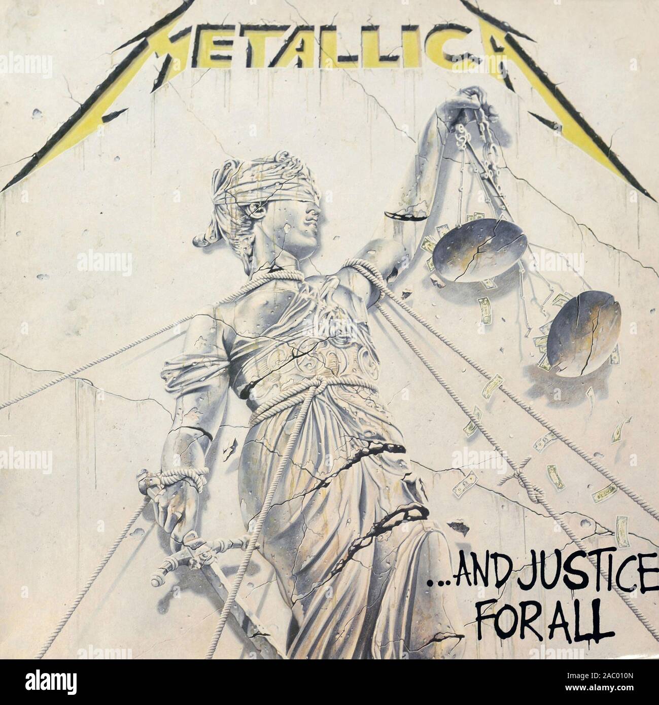 Metallica Ride the Lightning Vertigo 12'' Lp Vinyl - Vintage Cover