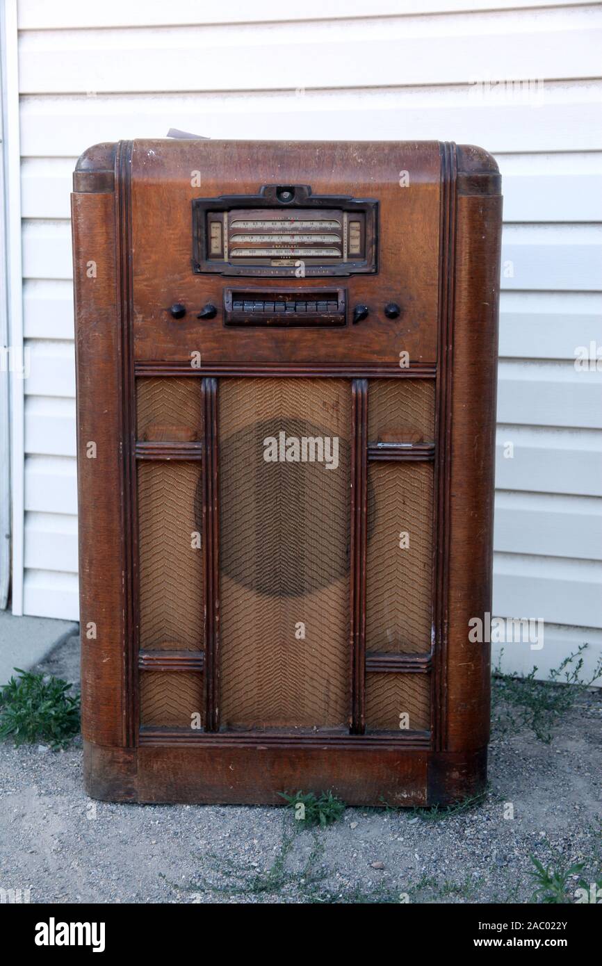 1930's Radio Stock Photo