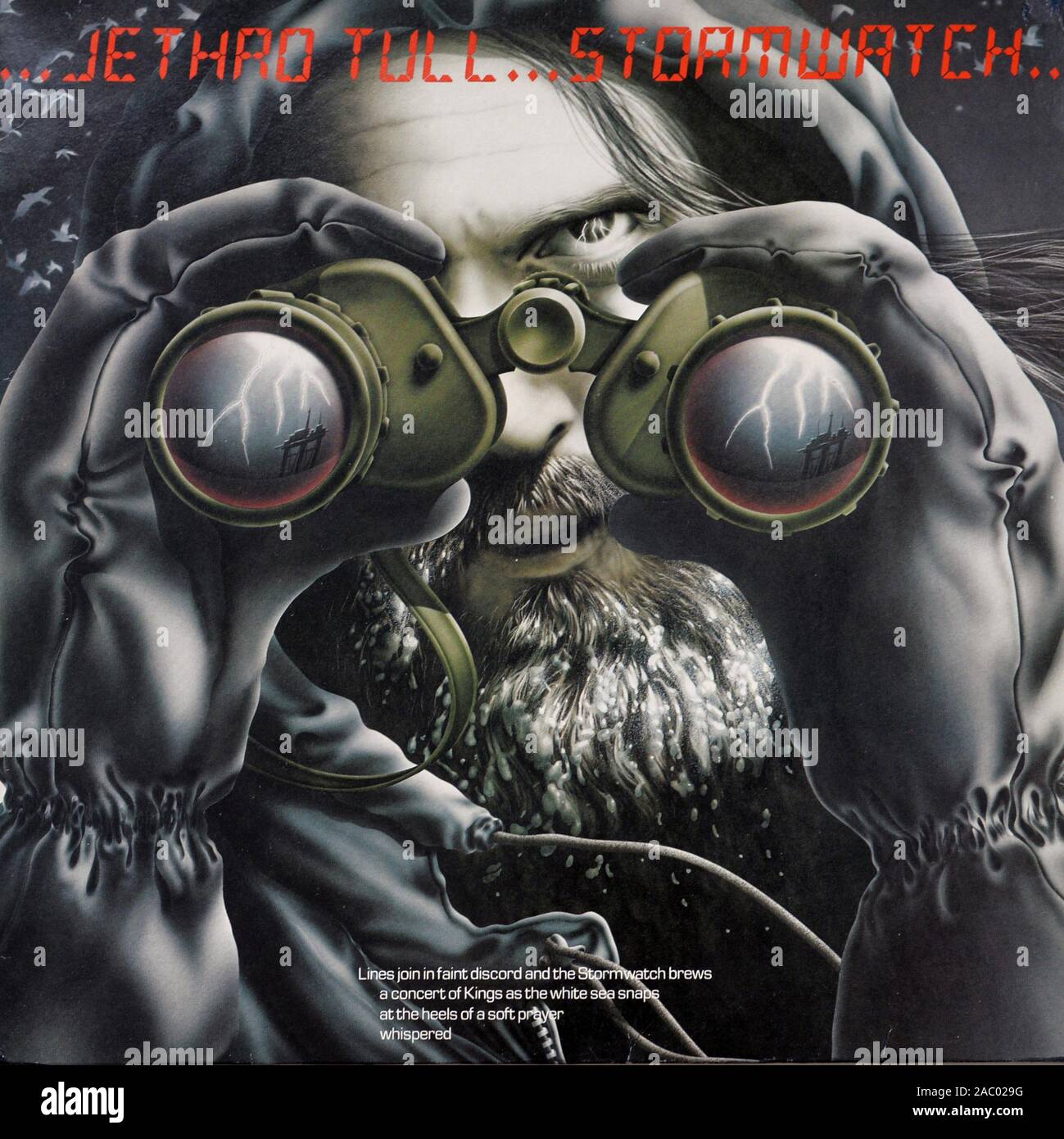 JETHRO TULL Storm Watch - Vintage vinyl album cover Stock Photo - Alamy