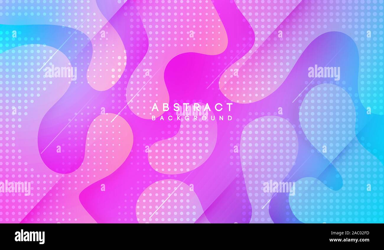 Moving colorful abstract background. Dynamic Effect. Vector ...