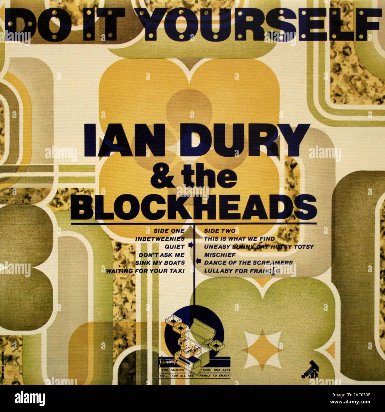 Ian Dury The Blockheads Do It Yourself Vintage Vinyl Album Cover Stock Photo Alamy
