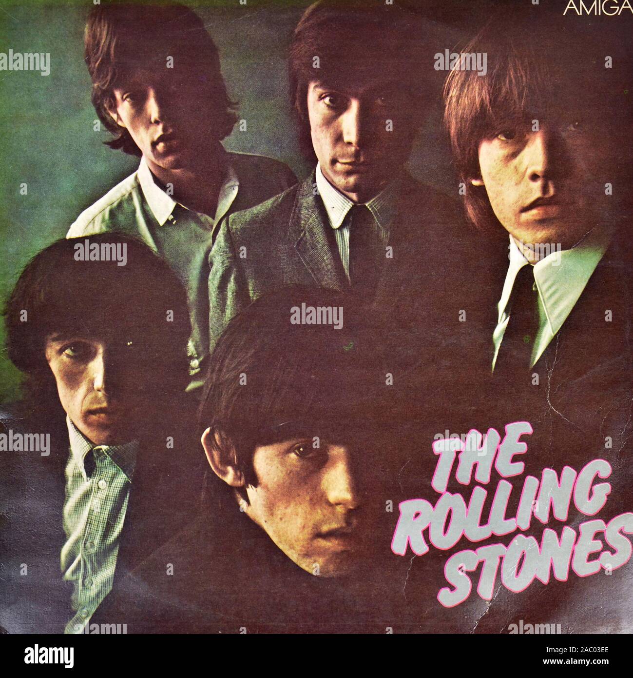 ROLLING STONES The Rolling Stones   - Vintage vinyl album cover Stock Photo