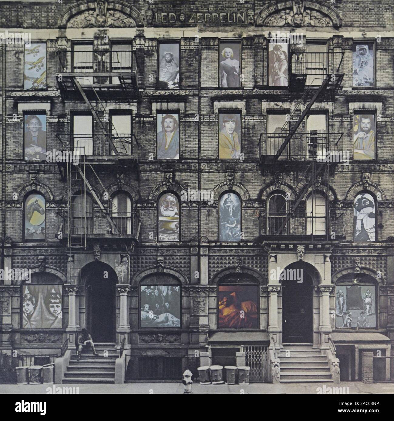 Led Zeppelin. Coda vinyl album Stock Photo - Alamy