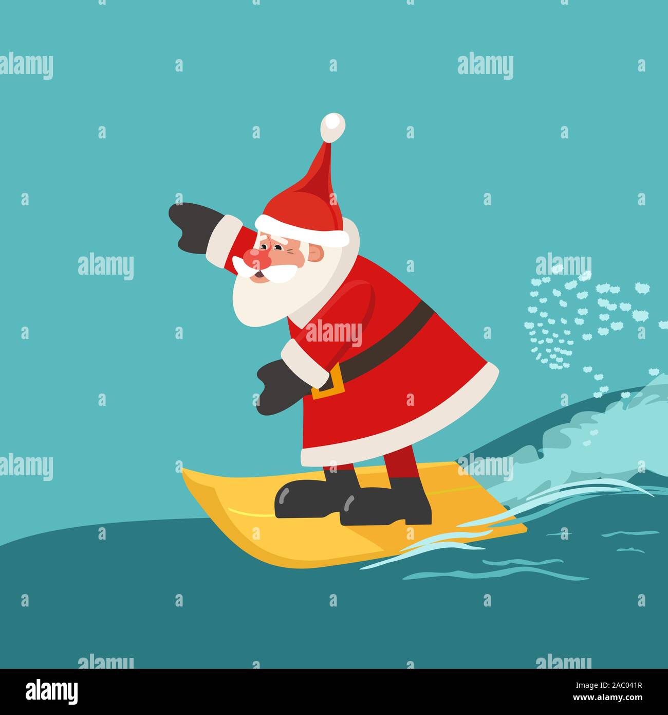 Winter holiday seaside vacation vector icon Stock Vector