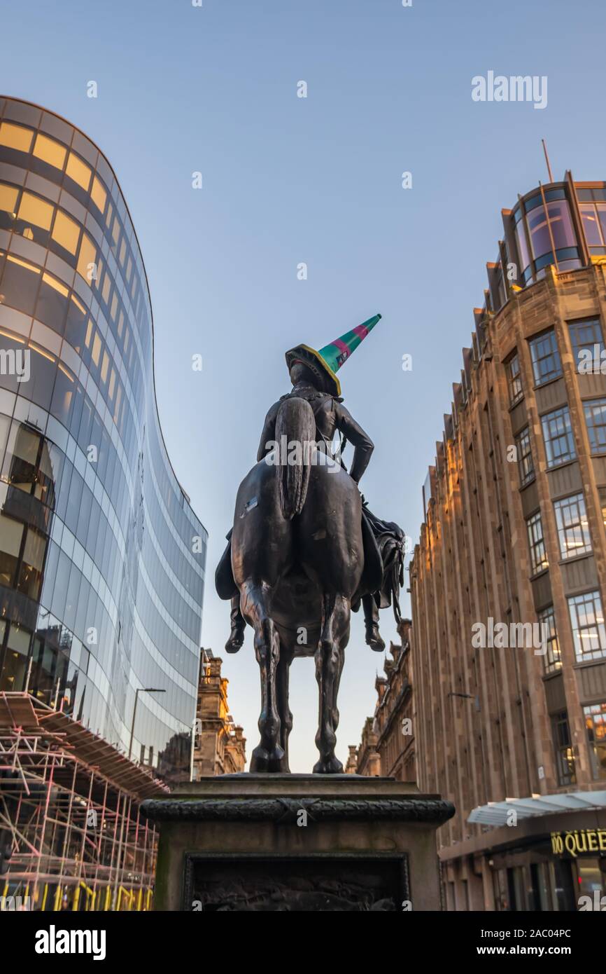 Iconic cone head man hires stock photography and images Alamy
