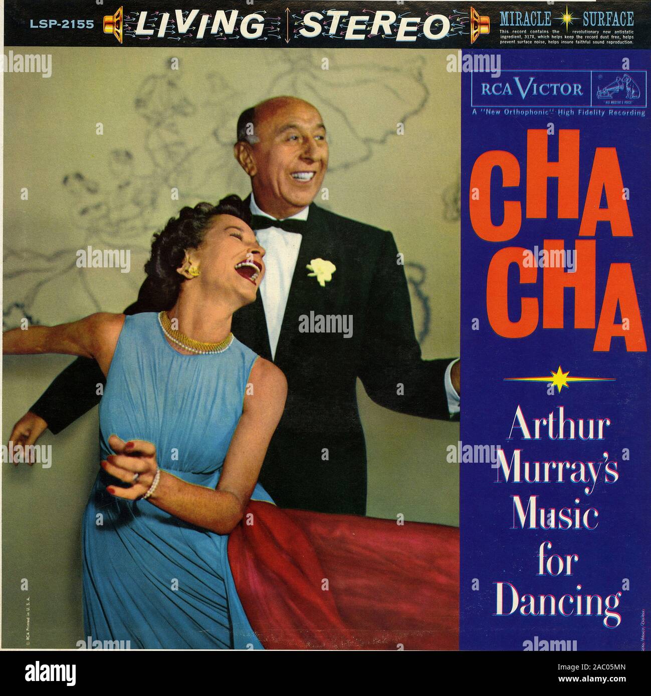 Cha Cha Vintage vinyl album cover Stock Photo Alamy