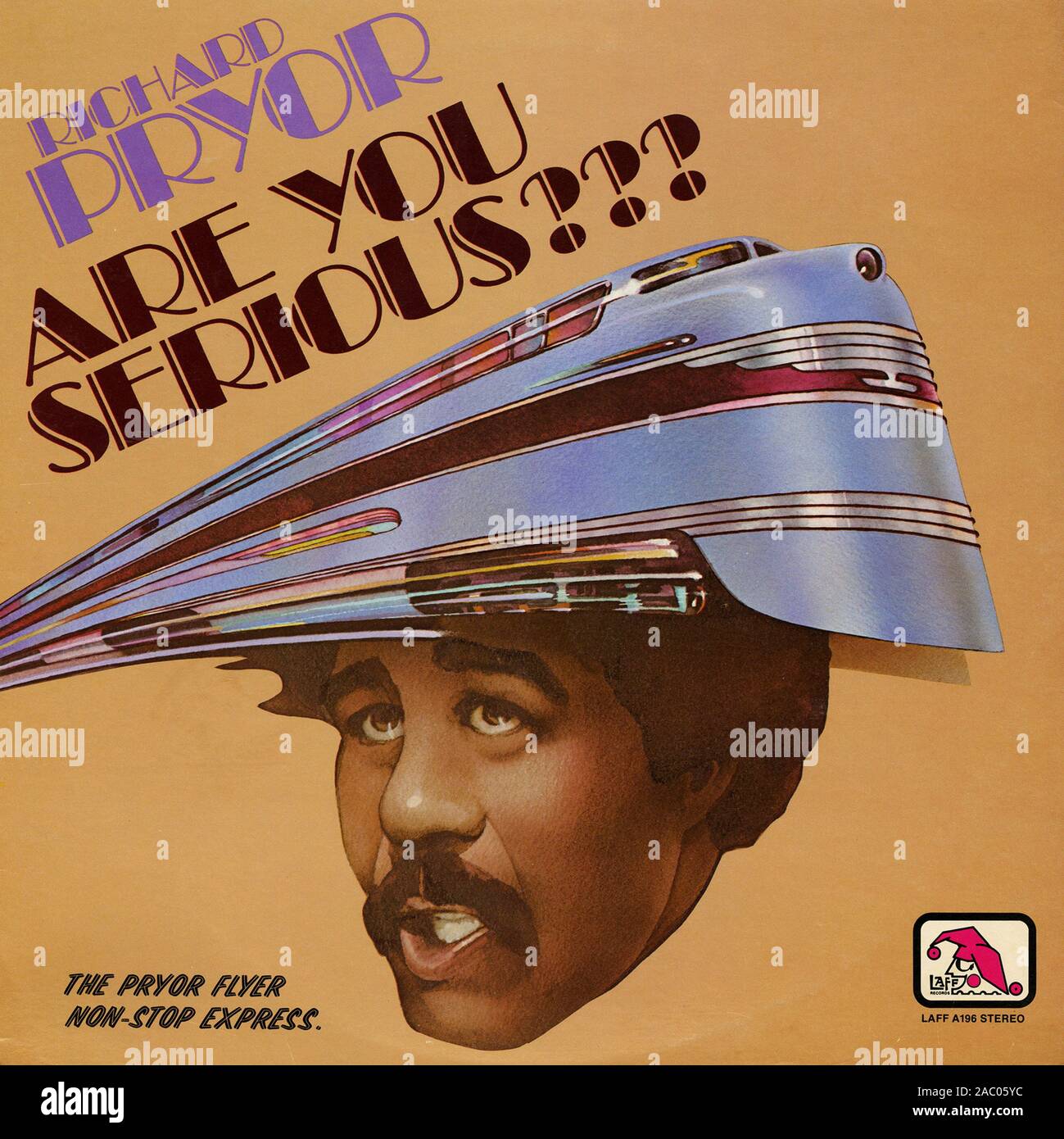 Are You Serious Richard Pryor - Vintage vinyl album cover Stock Photo ...