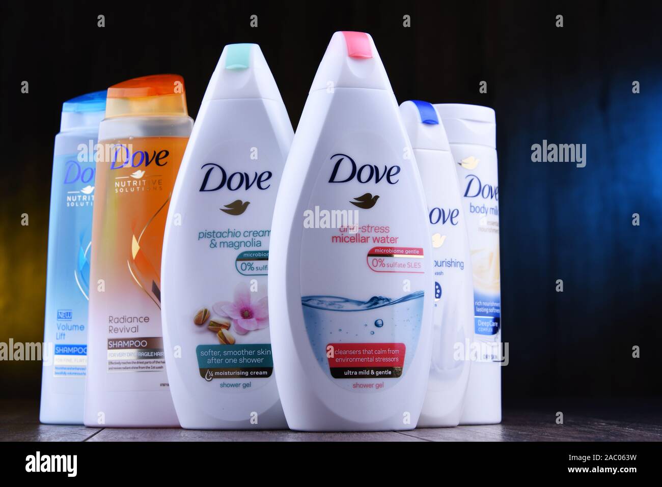 Poznan Pol Jul 4 2019 Dove Products Introduced To The