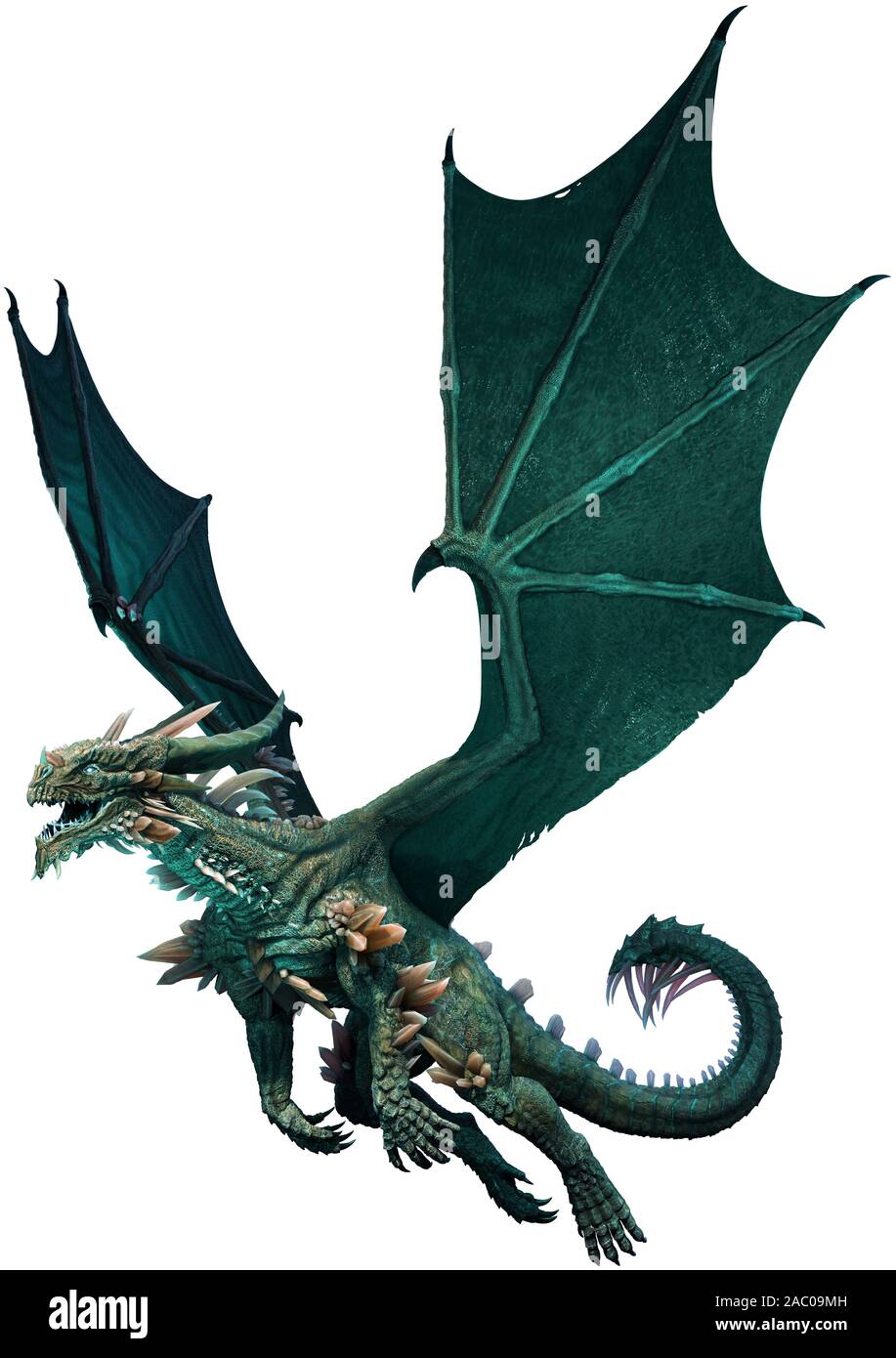Dragon Baby Green "PUFF" Mythical Fantasy legendary decor 
