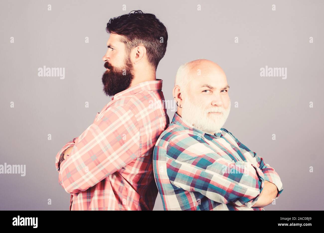 Father son hairdresser salon hi-res stock photography and images - Alamy