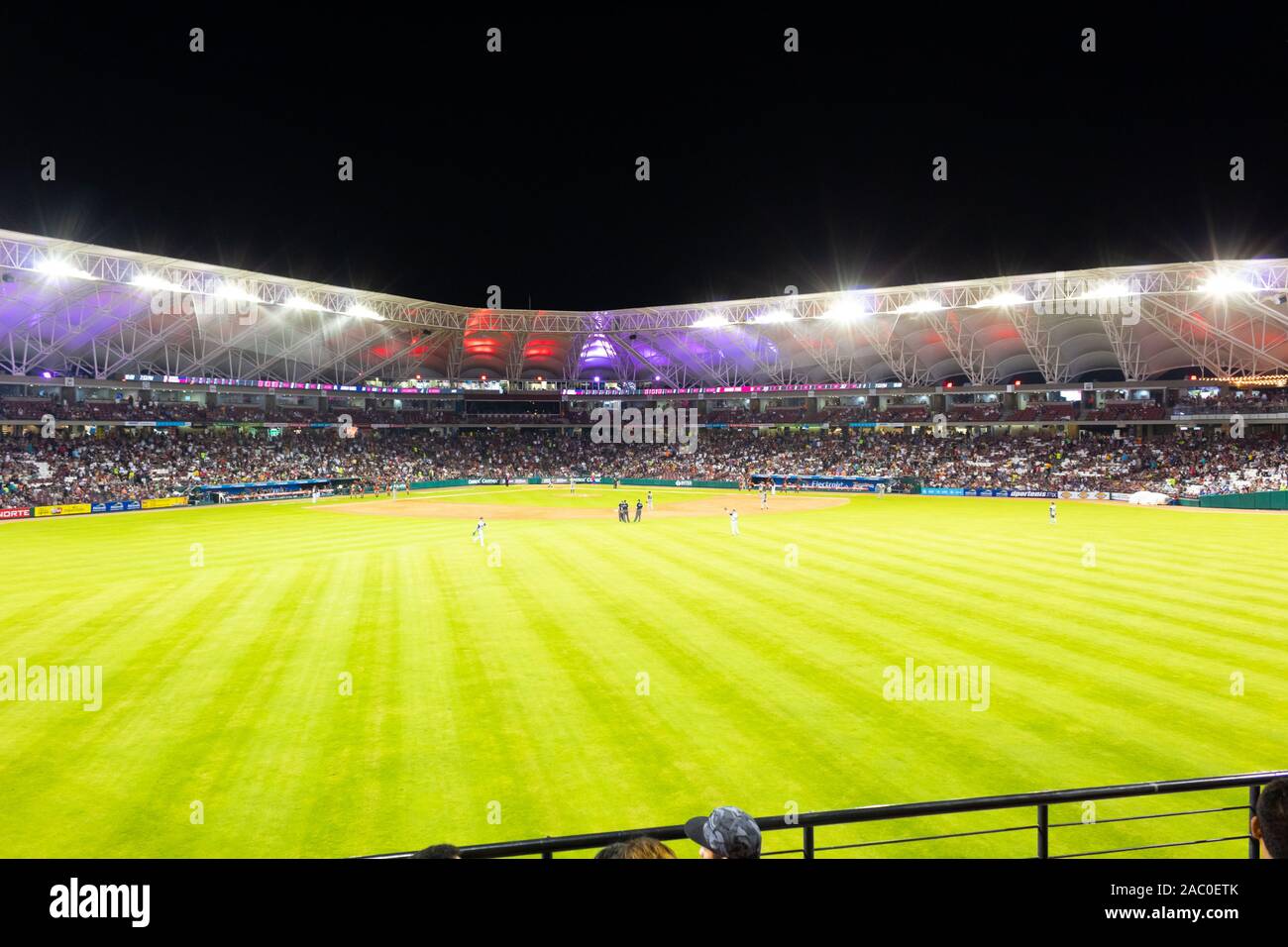 Culiacan, Sinaloa, Mexico October 20 2019 Baseball Stadium of the