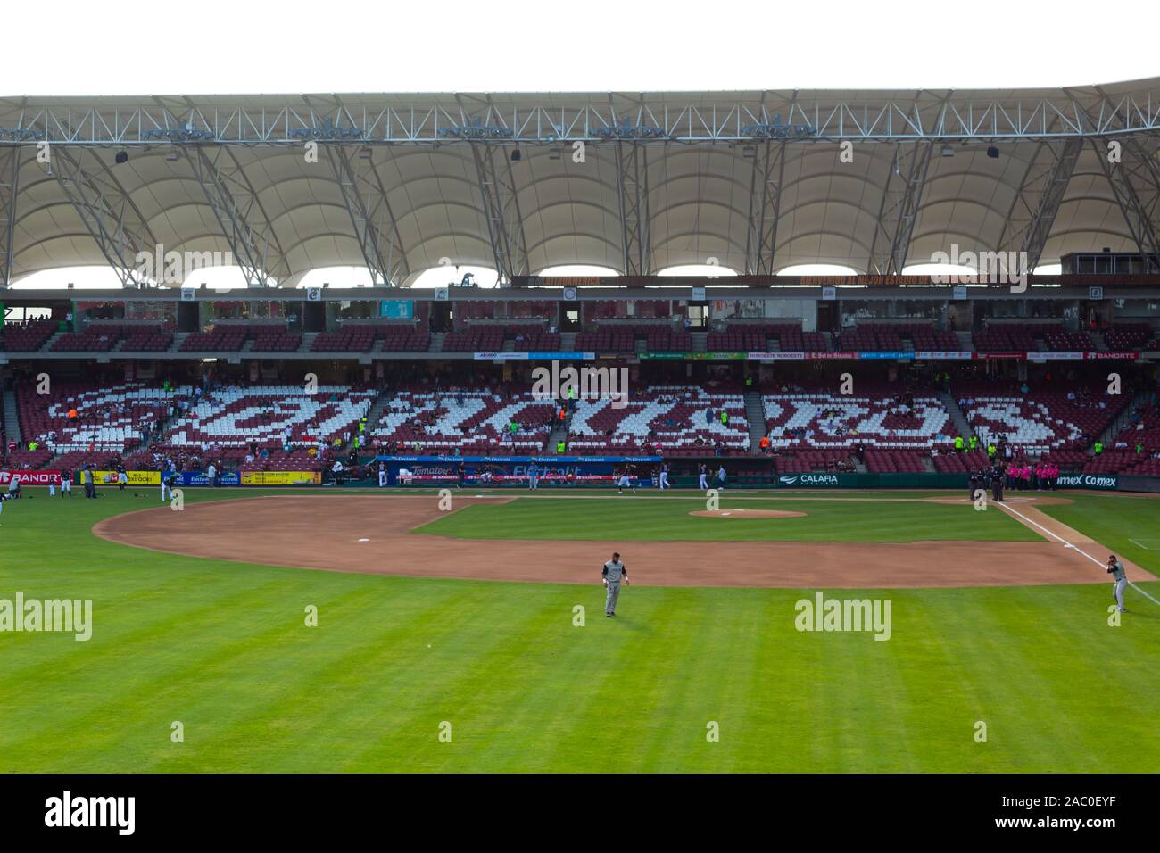 Culiacan, Sinaloa, Mexico October 20 2019 Baseball Stadium of the