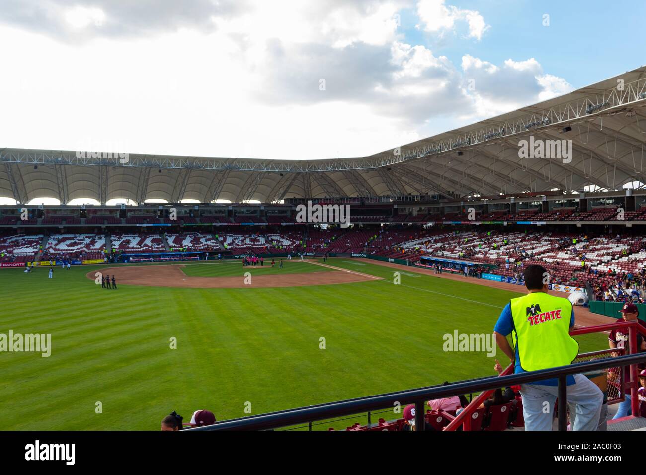 Culiacan, Sinaloa, Mexico October 20 2019 Baseball Stadium of the