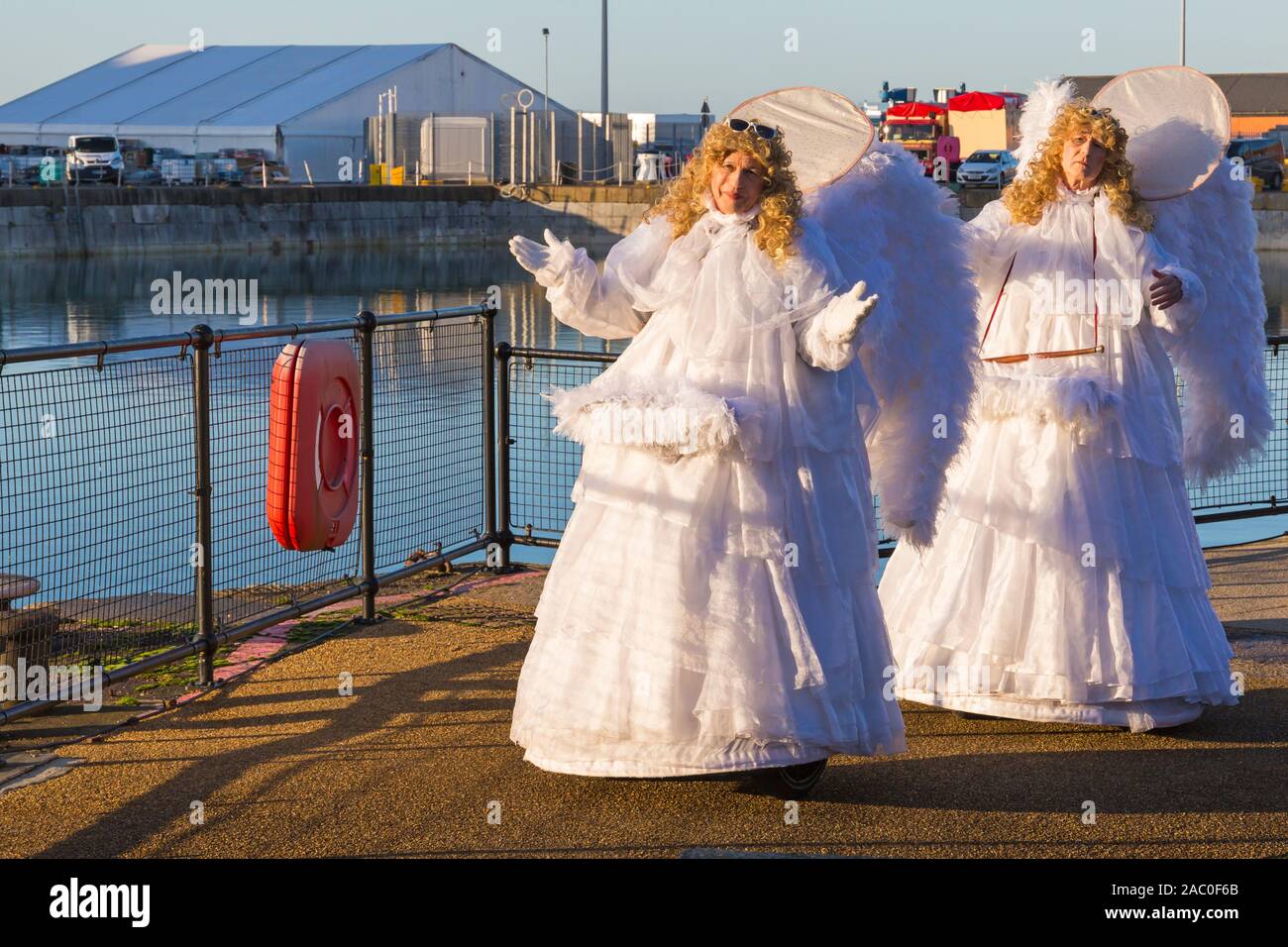Portsmouth victorian christmas festival hires stock photography and
