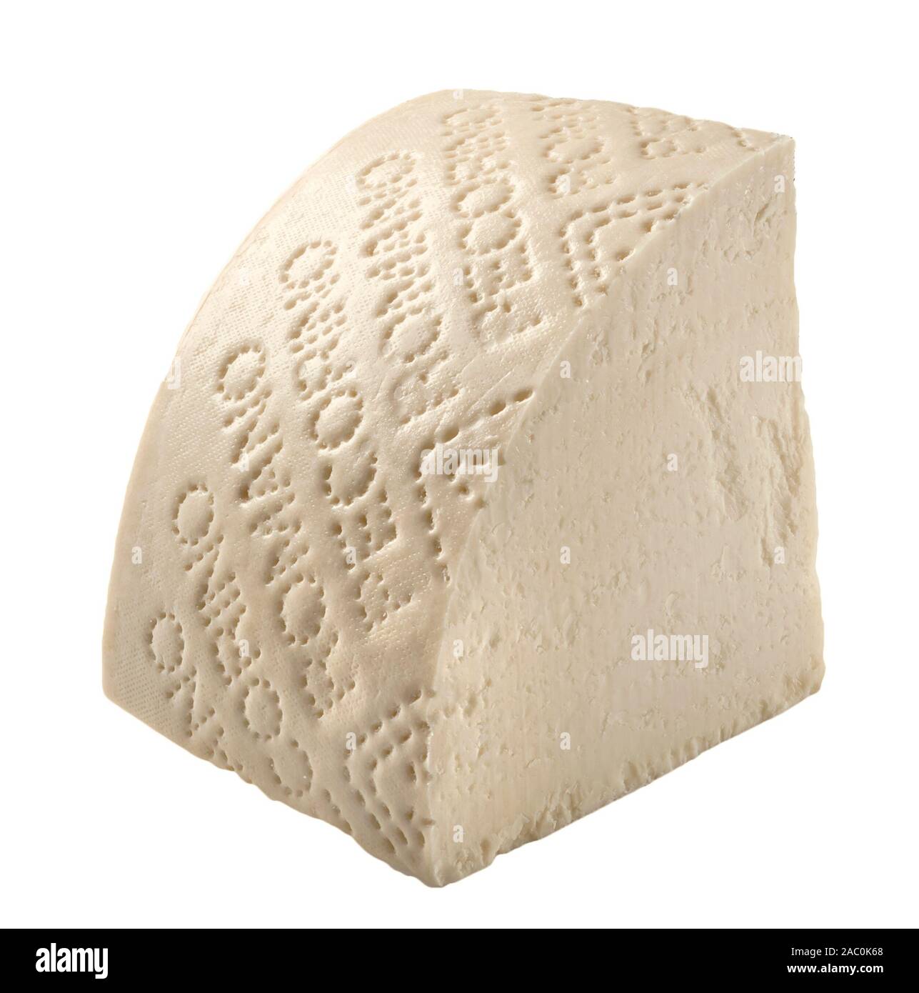 Pecorino Romano Wedge Stock Photo Alamy