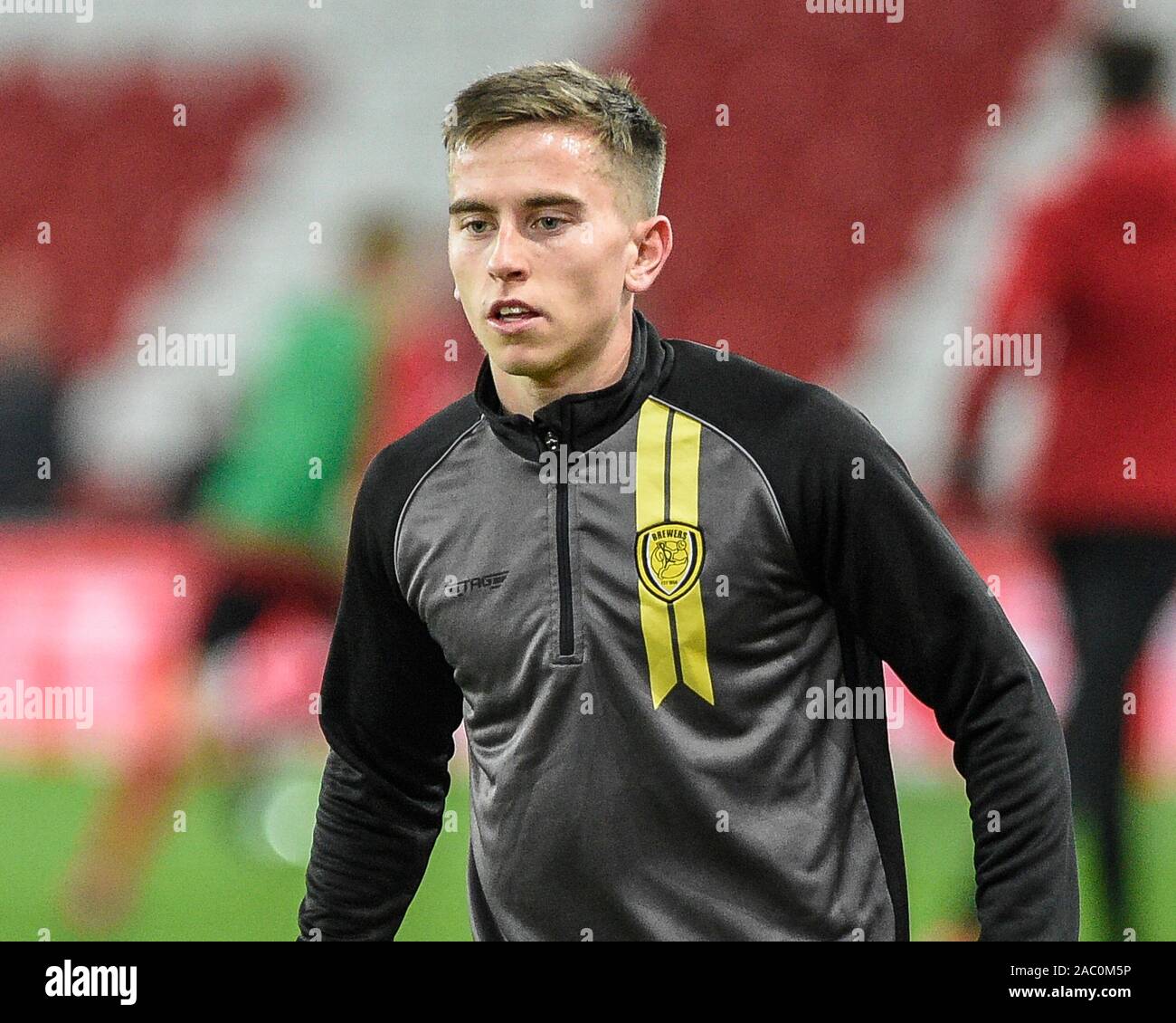 26th November 2019 Stadium Of Light Sunderland England Sky Bet League 1 Sunderland V Burton Albion Joe Sbarra 14 Of Burton Albion Credit Iam Burn News Images Stock Photo Alamy