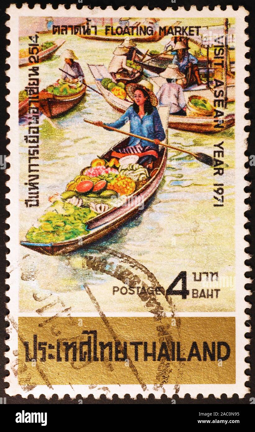 Thai postage stamp hi-res stock photography and images - Alamy